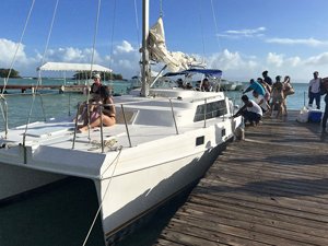 Sailing Catamaran Tours & Rentals in Samana Bay Dominican Republic.
