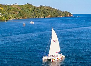 Samana Bay Sailing Catamaran Tour.