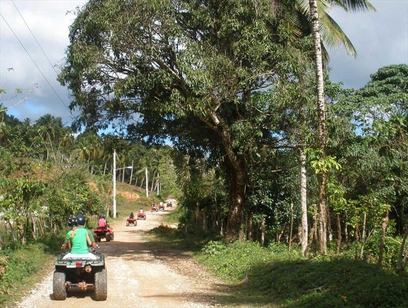 Quad Tours in Samana Dominican Republic.
