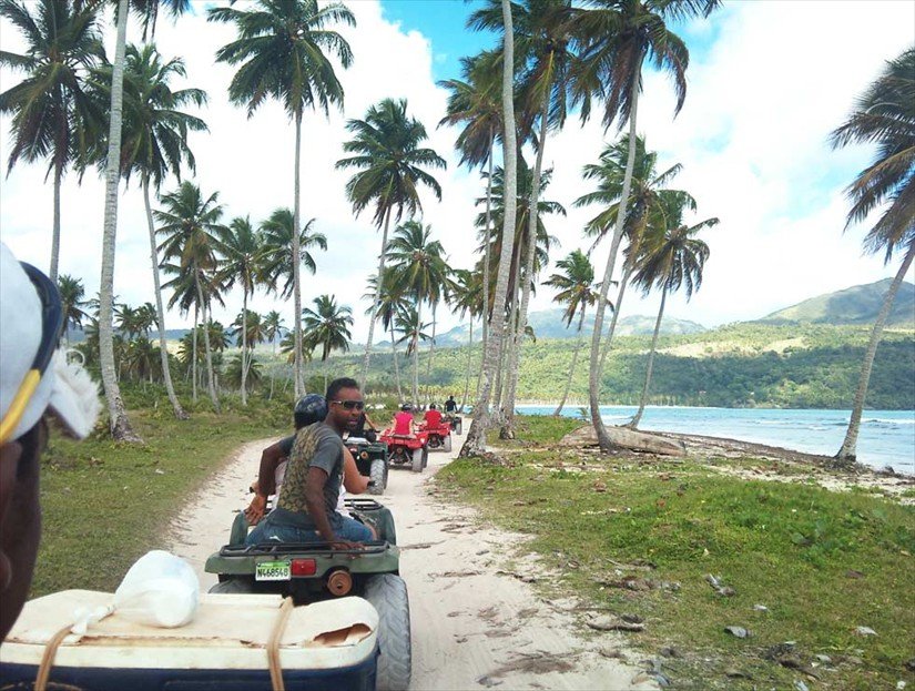 Four Wheeler Tours in Samana Dominican Republic.