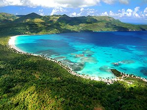 Playa Rincon Beach Tour for Cruise Ship - Excursion to Famous Playa Rincon Beach in Samana Dominican Republic.
