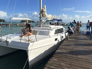 Catamaran Tours in Samana Dominican Republic.